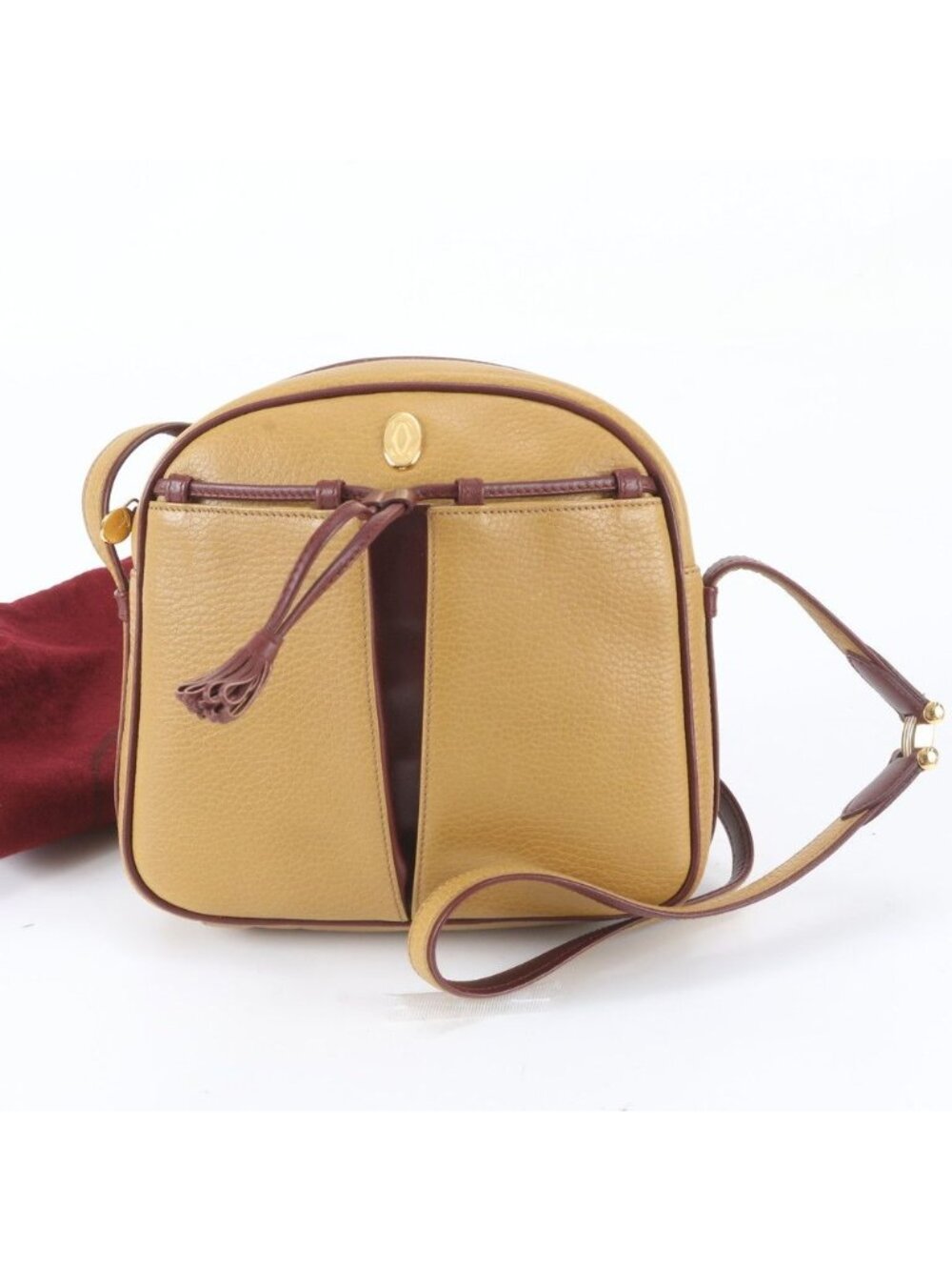 Cartier Must Line Leather Shoulder Bag